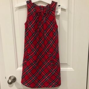 Checkered Christmas dress
